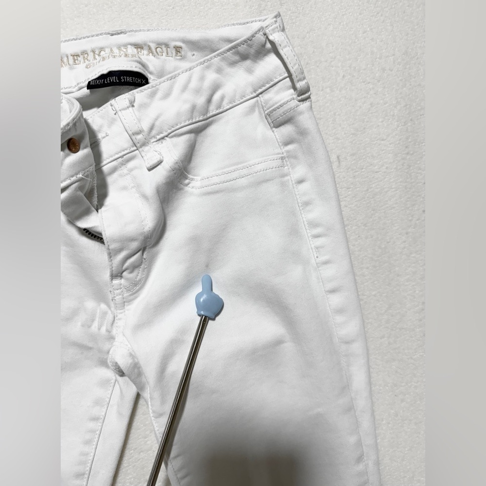 American Eagle Jeggings Size 2 Next Level Stretch Skinny Denim - Picture 8 of 8